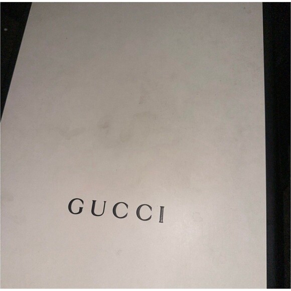 Gucci Beige and Green Sneakers size 10 - Picture 4 of 4